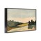 Stupell Industries Curving Green Hills Framed Giclee Wall Art Design by Irena Orlov